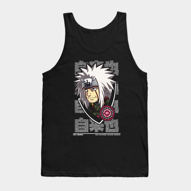 TOAD SAGE | MINI ANIME STARS Tank Top by Black Kitsune Argentina